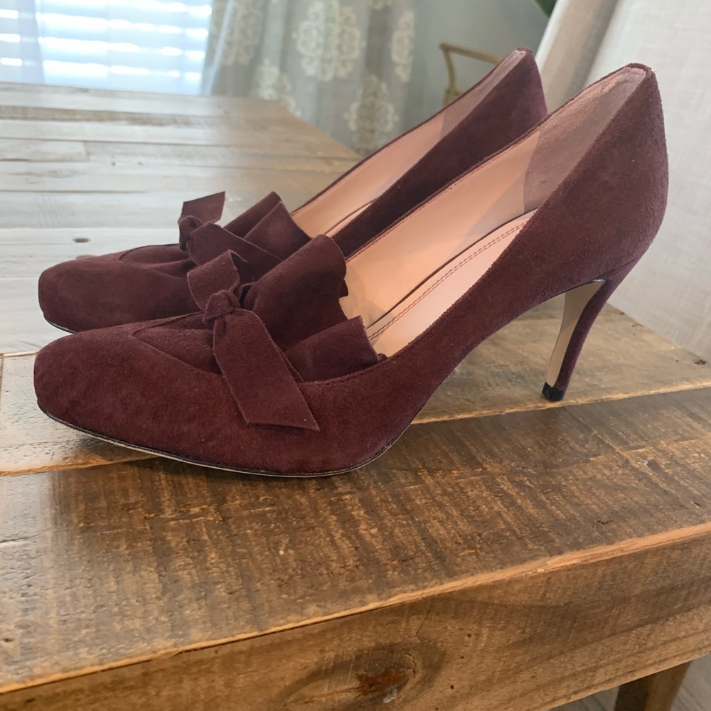 BRAND NEW, never worn. Burgundy Tracy Reese pumps